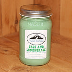 Sage & Lemongrass Soy Candle