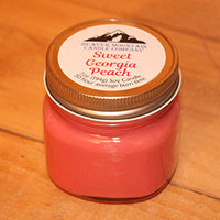 Sweet Georgia Peach Soy Candle