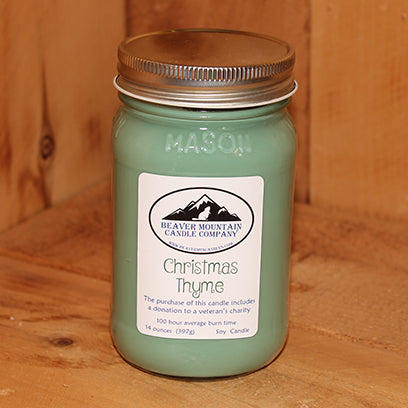 Christmas Thyme Soy Candle