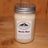 Manly Man Soy Candle